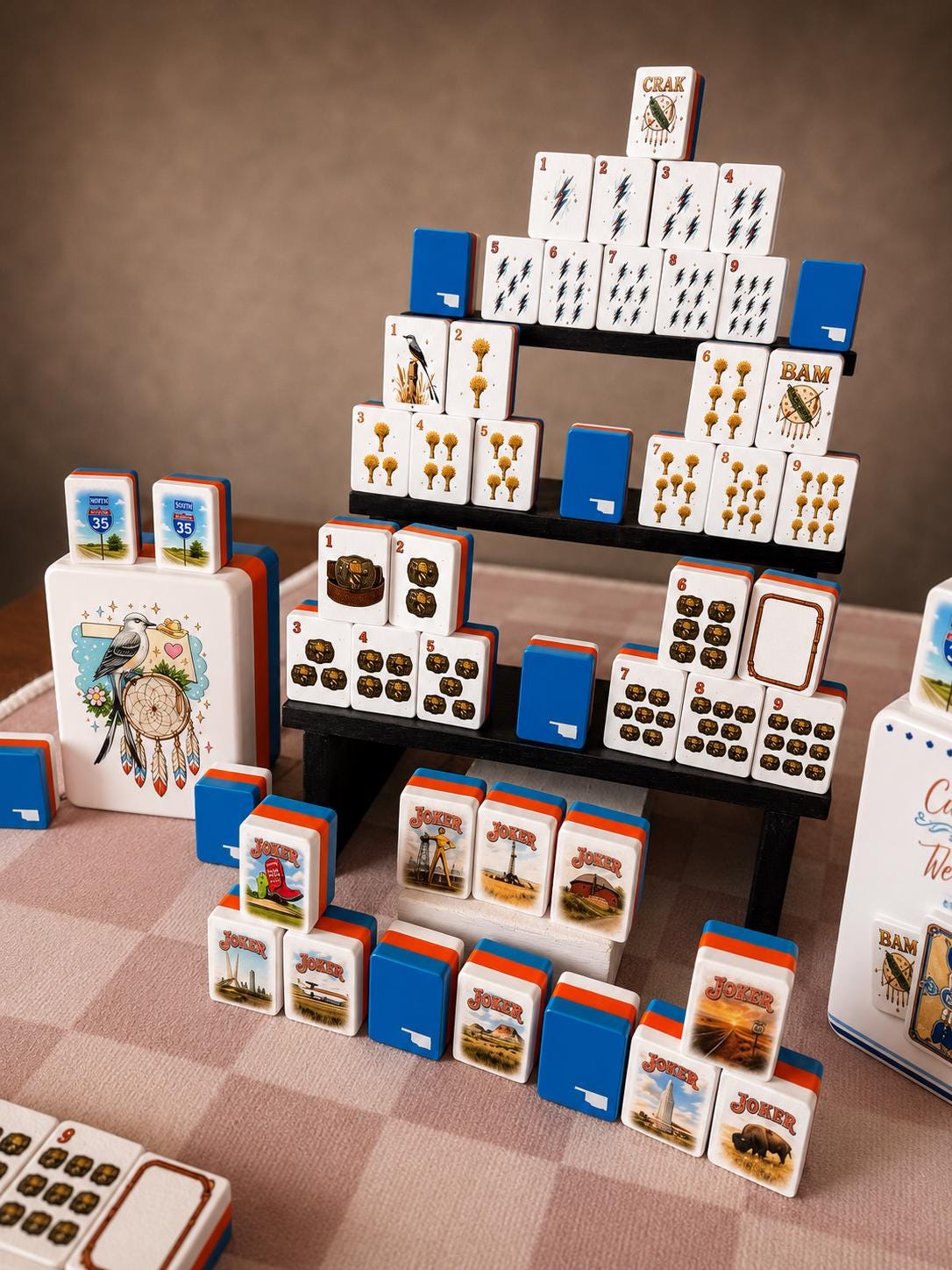 Handmade American Mahjong tile sets by MIO Mahj