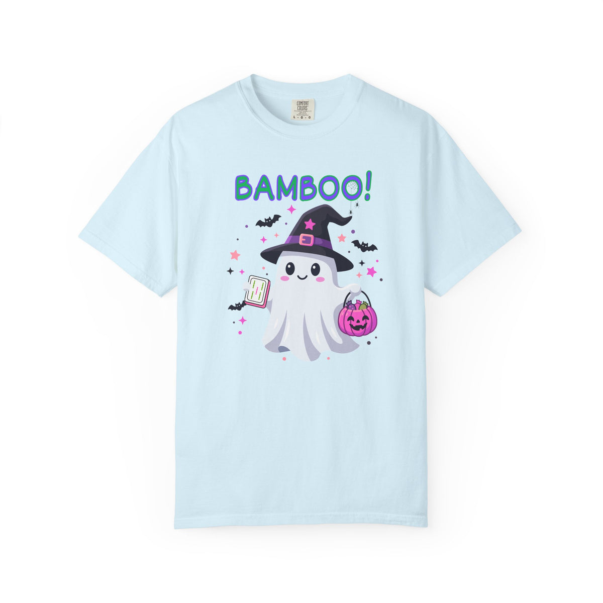 "Bamboo!" Ghost Witch Halloween Mahjong T-Shirt