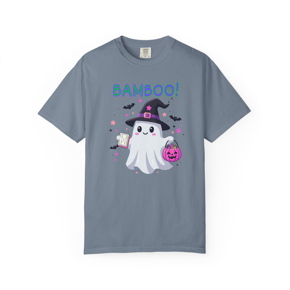 "Bamboo!" Ghost Witch Halloween Mahjong T-Shirt