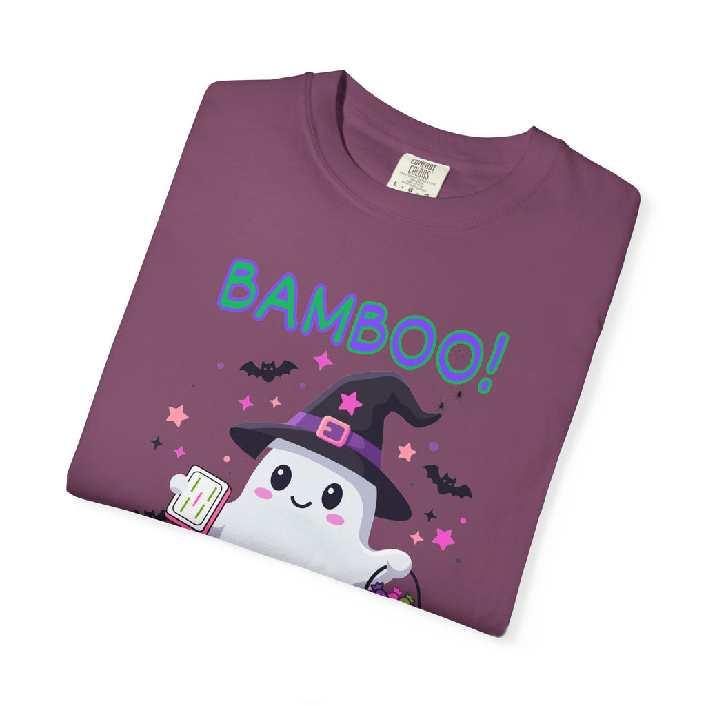 "Bamboo!" Ghost Witch Halloween Mahjong T-Shirt