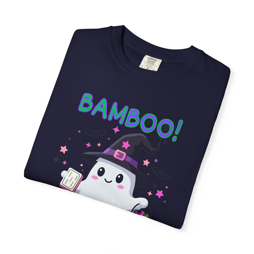 "Bamboo!" Ghost Witch Halloween Mahjong T-Shirt