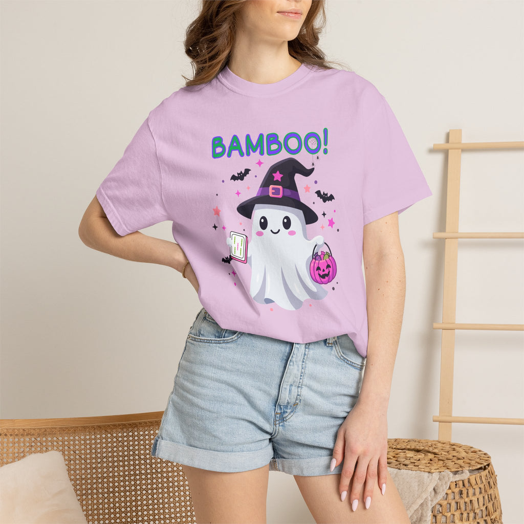 "Bamboo!" Ghost Witch Halloween Mahjong T-Shirt