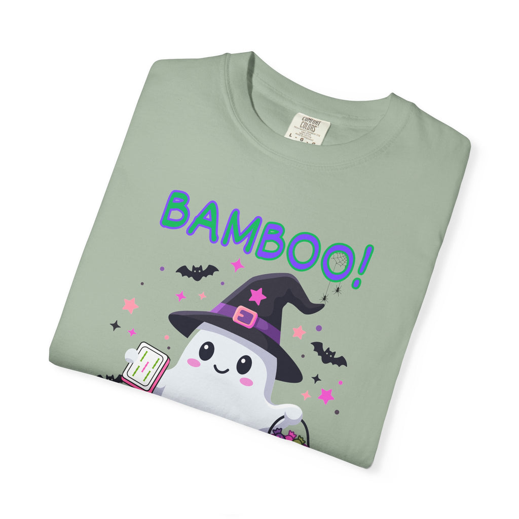 "Bamboo!" Ghost Witch Halloween Mahjong T-Shirt
