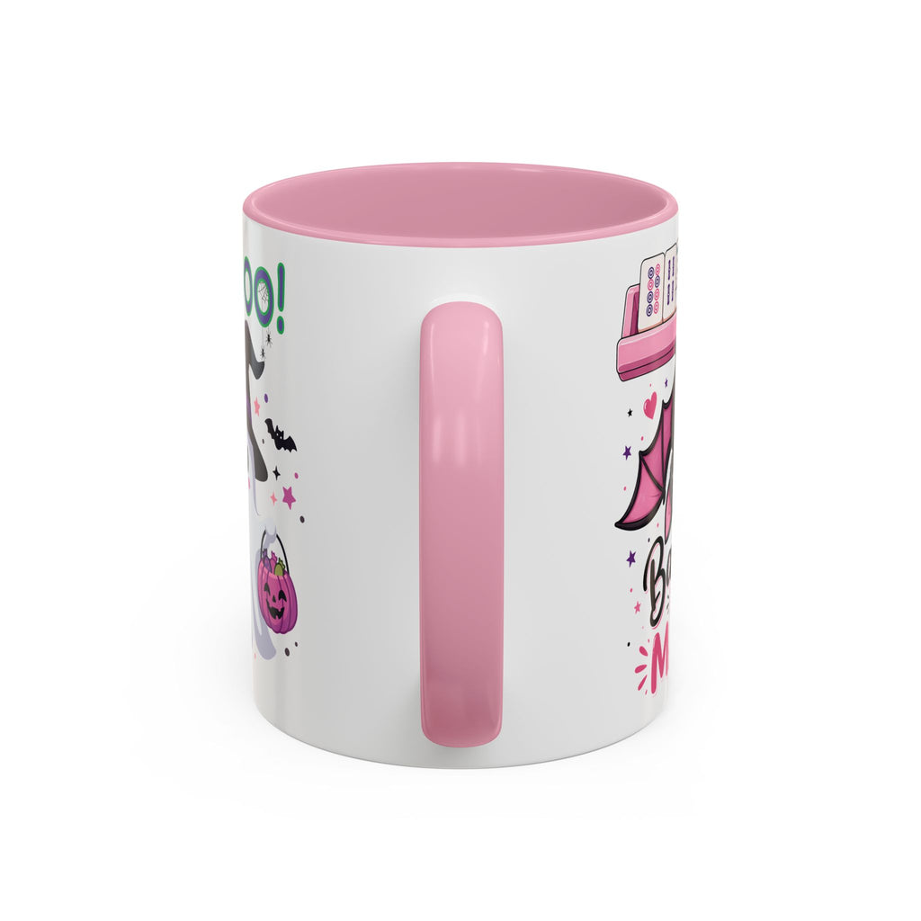 Bamboo! Cute Ghost and Bat Halloween Coffee Mug (11oz/15oz)
