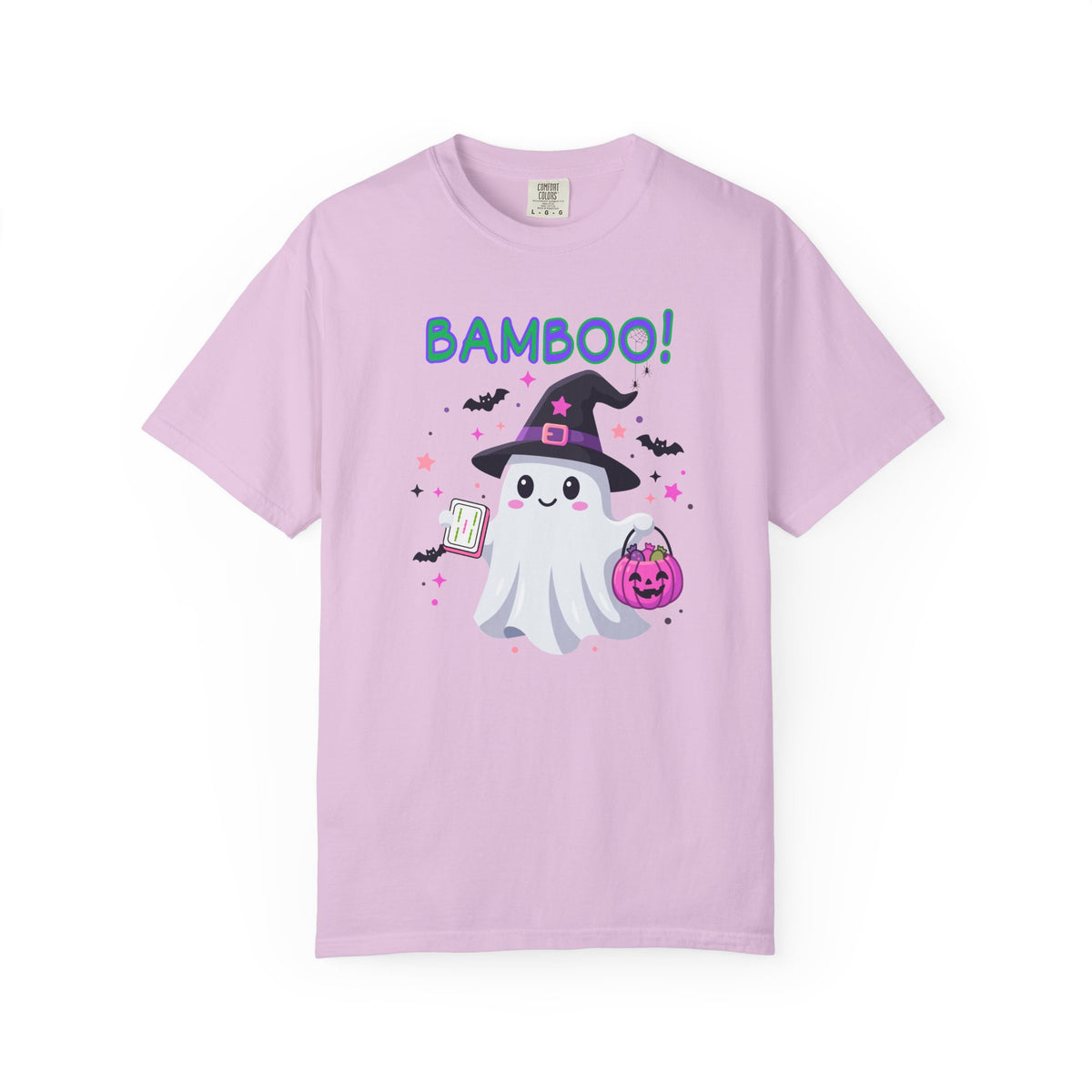 "Bamboo!" Ghost Witch Halloween Mahjong T-Shirt