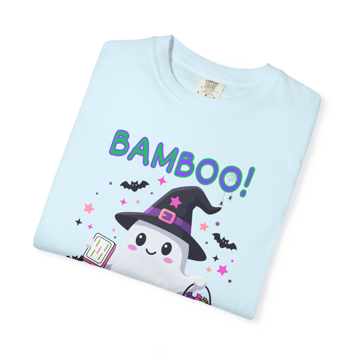 "Bamboo!" Ghost Witch Halloween Mahjong T-Shirt