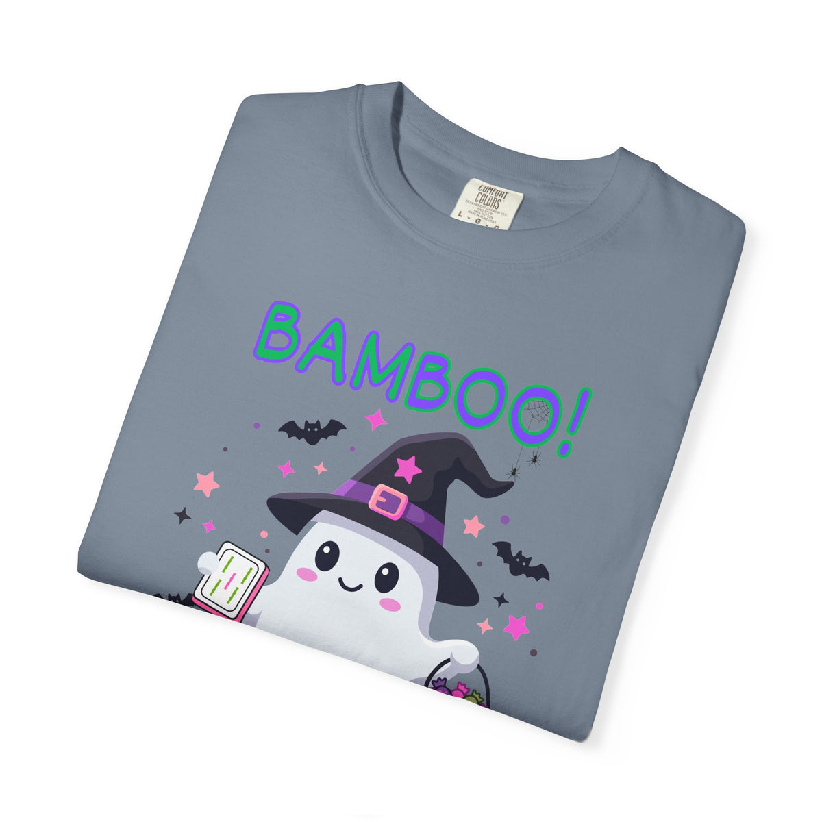 "Bamboo!" Ghost Witch Halloween Mahjong T-Shirt