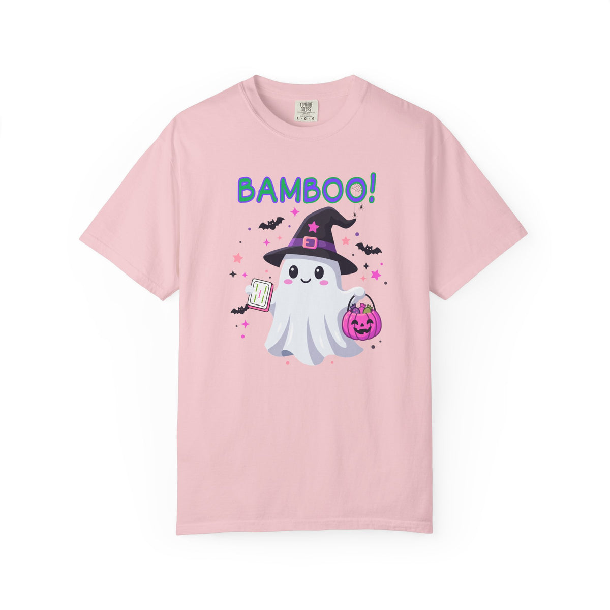 "Bamboo!" Ghost Witch Halloween Mahjong T-Shirt