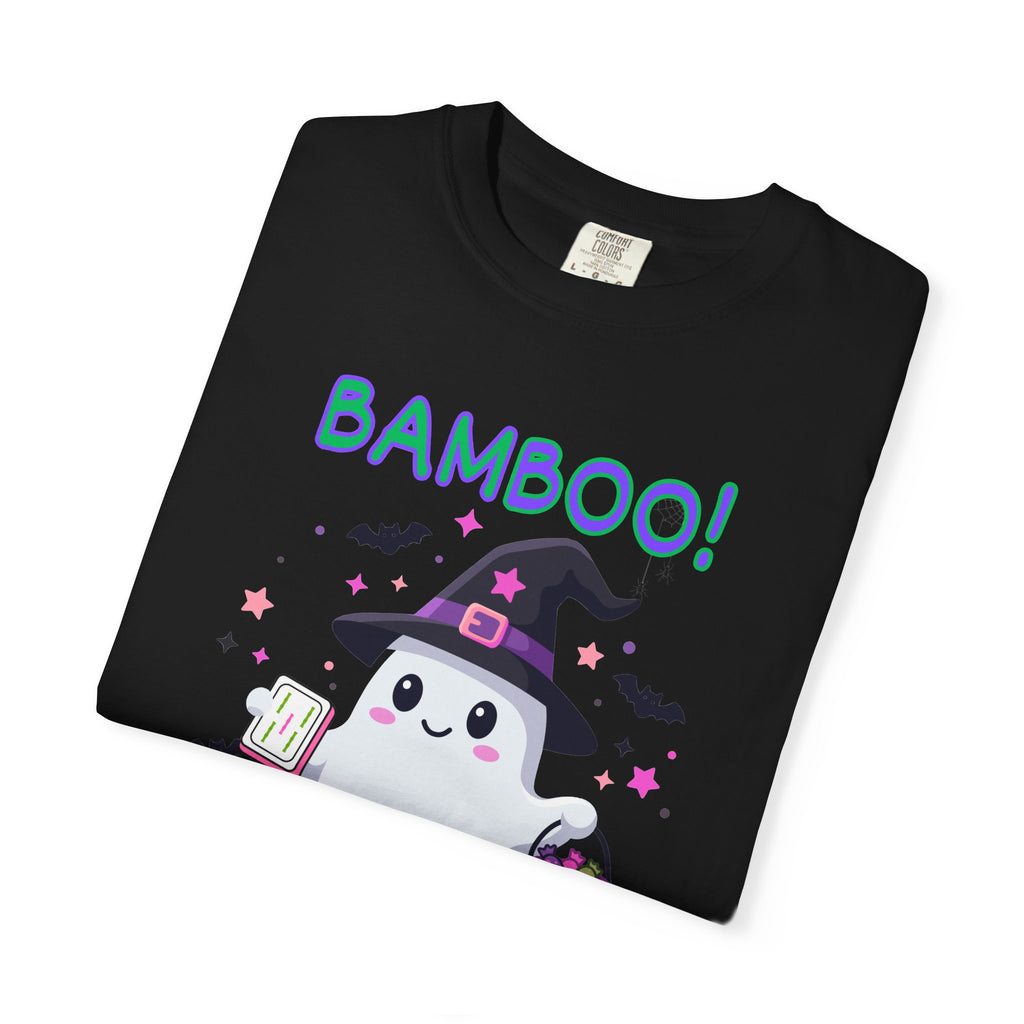 "Bamboo!" Ghost Witch Halloween Mahjong T-Shirt