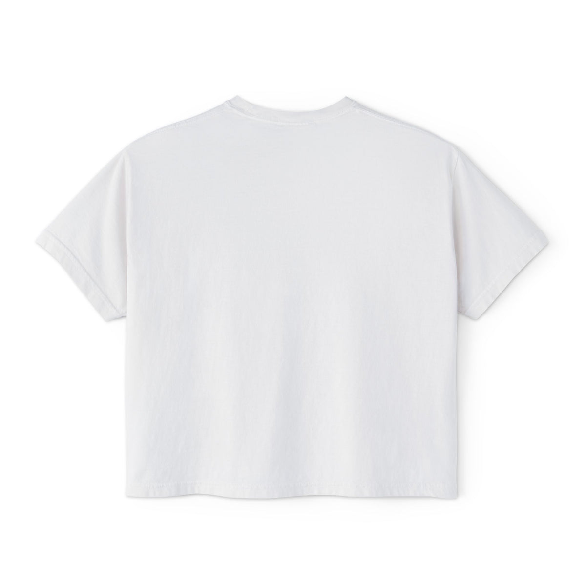 Deer Creek Mahjong Club Boxy Crop T-Shirt — Preppy Blue Mahjong Tee