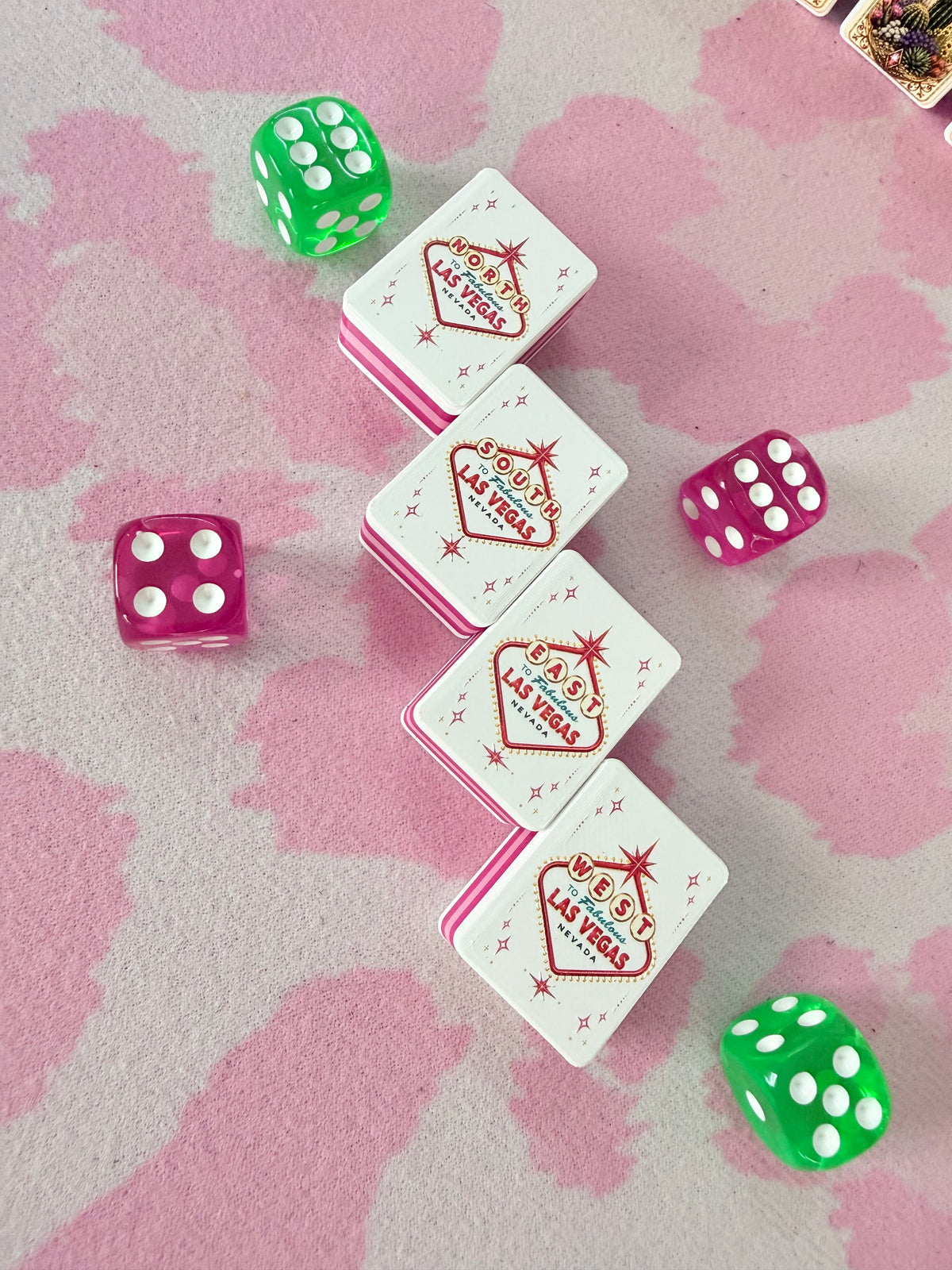 Las Vegas American Mahjong Set, Floating Casino Tiles, 160 Standard Size PETG Pieces