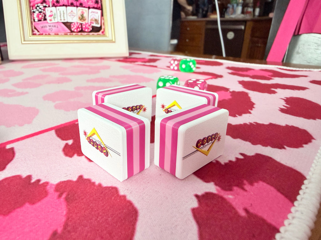 Las Vegas American Mahjong Set, Floating Casino Tiles, 160 Standard Size PETG Pieces