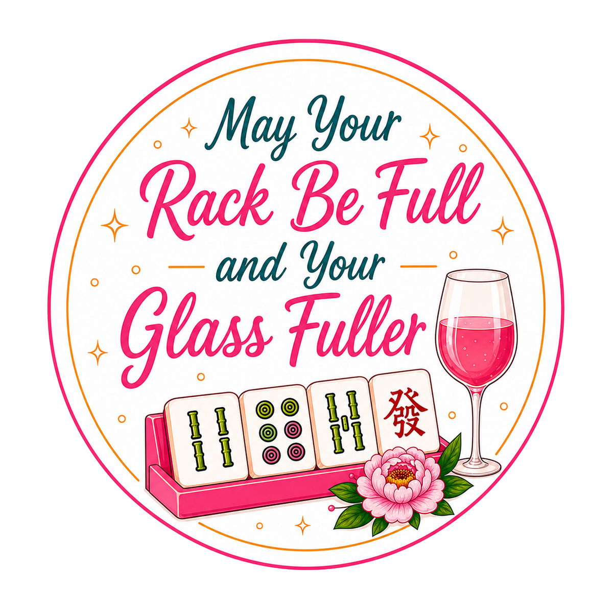 Mahjong Coaster Set — Ceramic, Mix & Match, 17 Styles to Choose From (Set of 2 or 4)