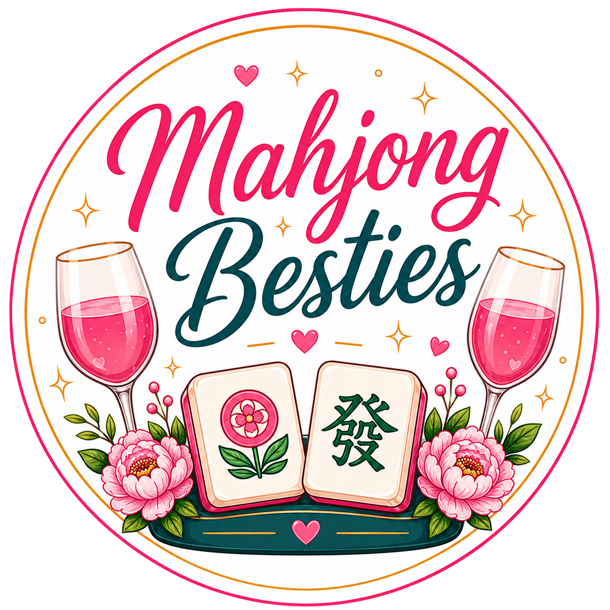 Mahjong Coaster Set — Ceramic, Mix & Match, 17 Styles to Choose From (Set of 2 or 4)